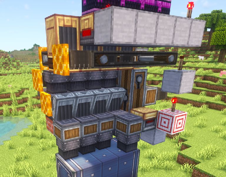 Automated Farmer's Delight Cooking Pot Automated Farmer's Delight Cooking Pot